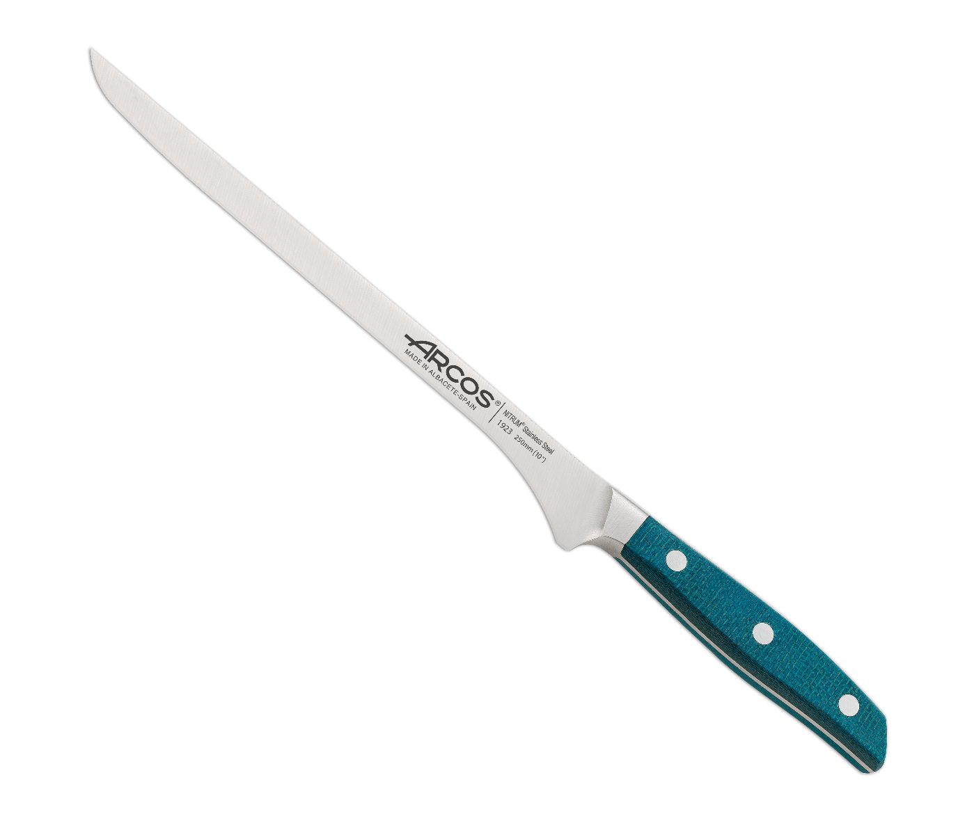Cuchillo Flexible Jamonero Arcos 250 mm Serie Brooklyn + Estuche