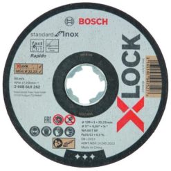 10 discos de corte recto para Inox