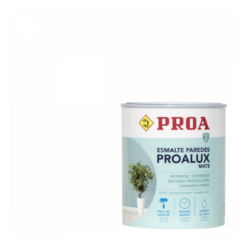 Esmalte paredes proalux al agua