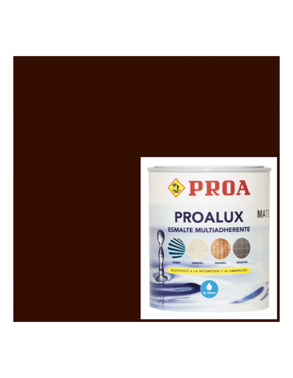 Proalux-mate-marron-ral-8016