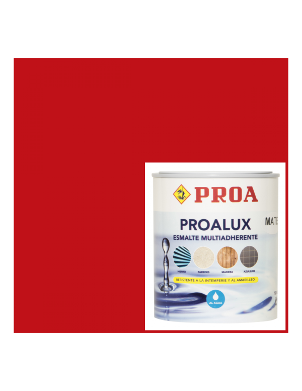 Proalux-mate-bermellon-ral-3001