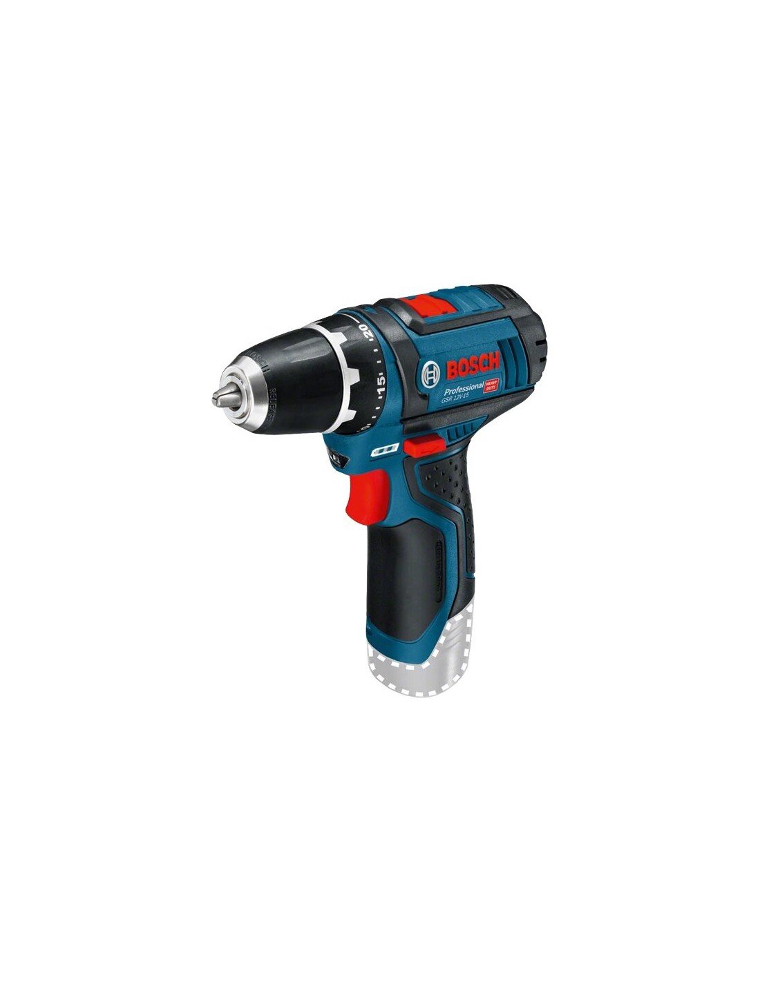 Bosch Professional 12V - atornillador GSR 12V-15 +sierra de calar