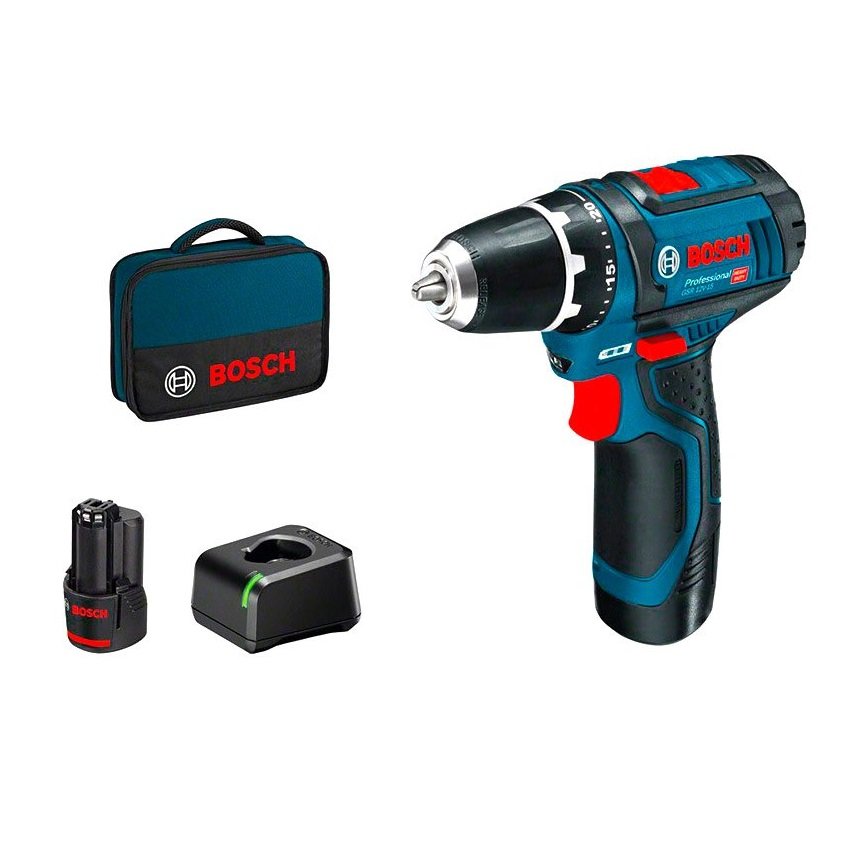 ⇒ Taladro atornillador bateria bosch gsr 12v-15 fc professional ▷ Precio. ▷  Comprar con los Mejores Precios. Ofertas online