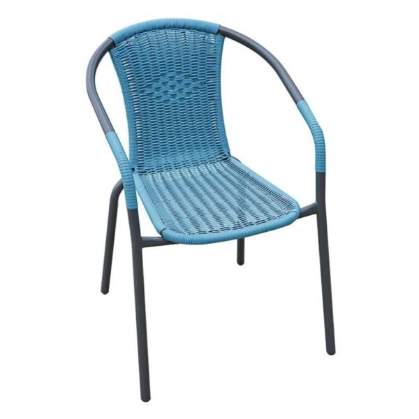 Silla jardin Basic azul e1613152486955