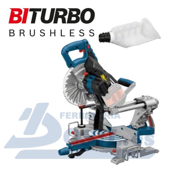 Sierra ingletadora a batería GCM 18V-216 Bosch