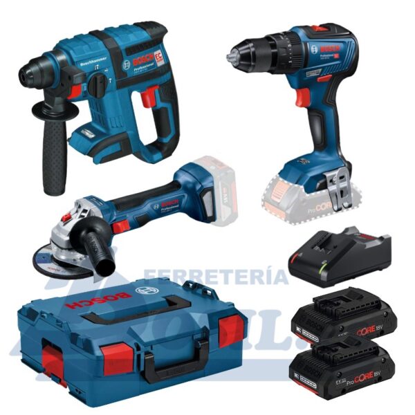 Kit Bosch GBH 18V-EC ProCore
