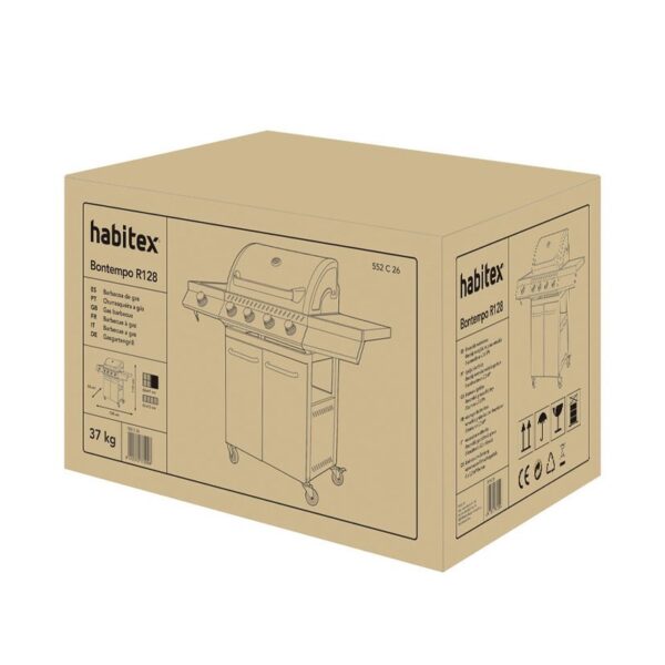 Barbacoa gas HABITEX Bontempo R128b