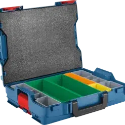 sistema de maletin de transporte maletin l boxx 102 con set de 6 unidades 1600a016nc