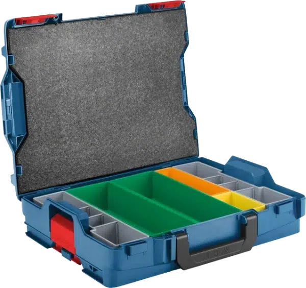 sistema de maletin de transporte maletin l boxx 102 con set de 6 unidades 1600a016nc