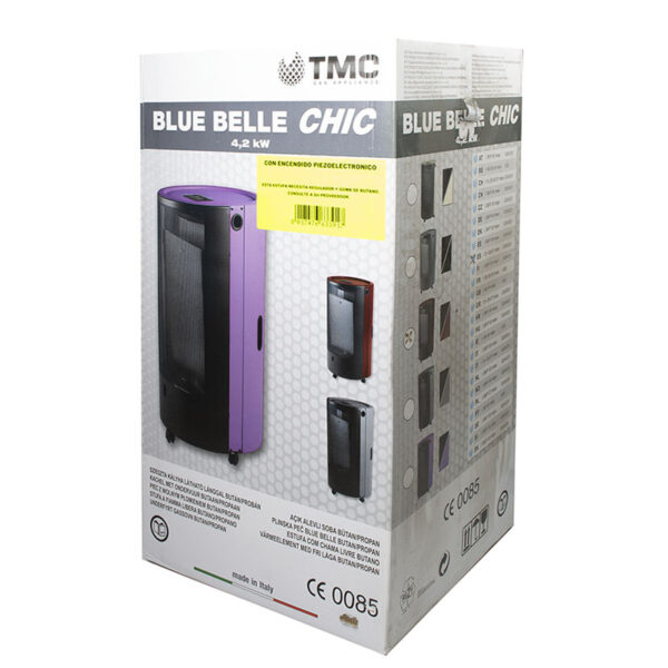 Estufa de llama azul TMC Blue Bell Chic 03