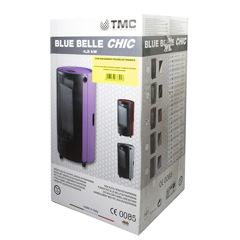 Estufa de llama azul TMC Blue Bell Chic - Ferreteria Dosil
