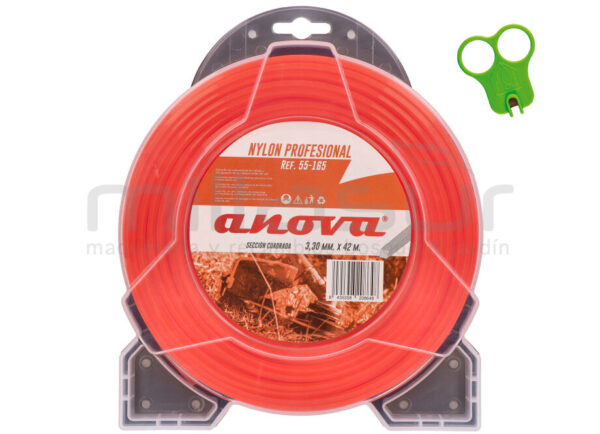 NYLON CUADRADO ANOVA DISPENSADOR 3 3mm x 36m 49330