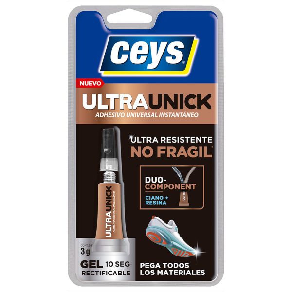 Adhesivo Ceys Ultraunick Gel 3g