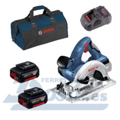 Sierra Circular GKS 18V-Li + 2x5.0Ah + GAL 1880CV