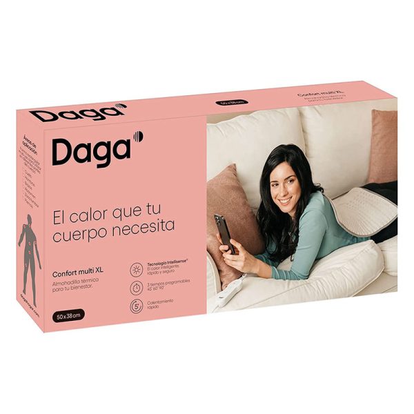 Almohadilla electrica DAGA Confort Multi XL caja