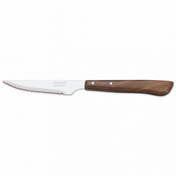 arcos 803800 cuchillo chuletero 105 mm mango madera