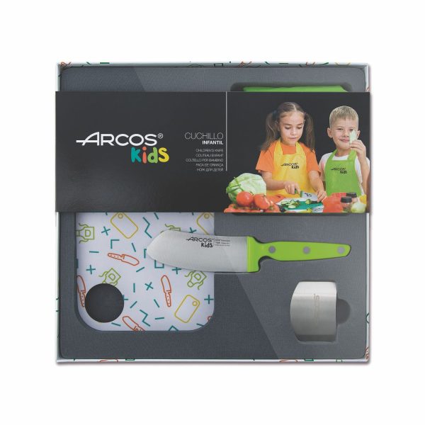cuchillalia arcos 792721 kit cuchillo infantil verde