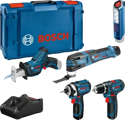 Kit Herramientas Bosch 5 tool kit 12V 3x GBA 12V 2.0Ah + GAL 12